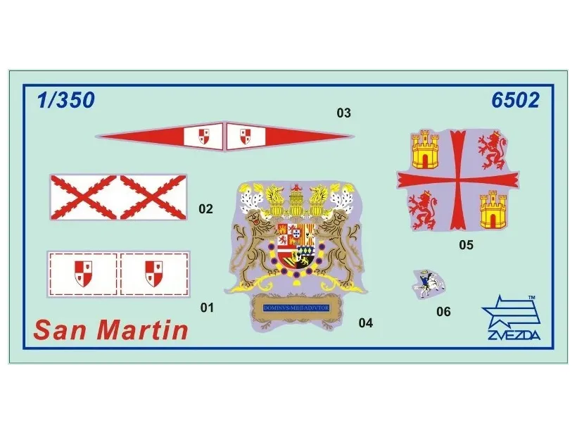 Флагман непобедимой армады Галеон "Сан-Мартин" (сборка без клея) Флагман непобедимой армады Галеон "Сан-Мартин" (сборка без клея)