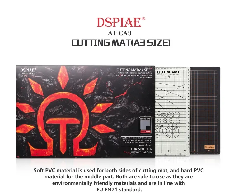 Тонкий коврик для резки формата 450х300 мм Тонкий коврик для резки формата 450х300 мм