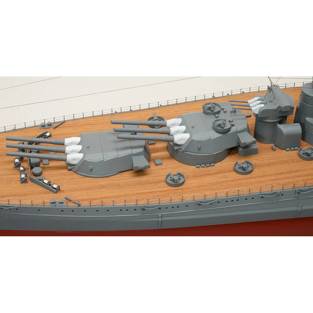 деревянная модель корабля Yamato