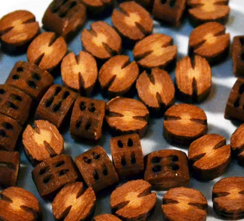 Блок двушкивный, 3,5 мм, груша, 10 шт