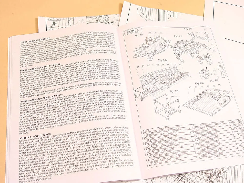 деревянная модель корабля HMS Greyhound