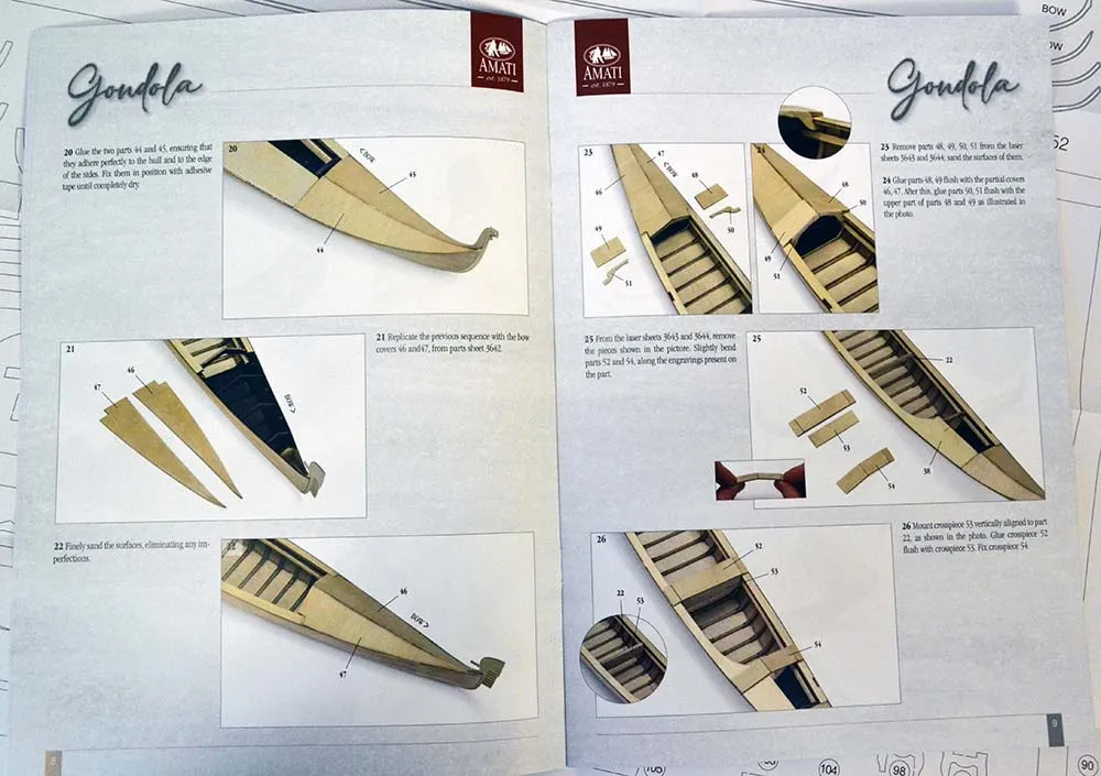 модель корабля Gondola Venetian модель корабля Gondola Venetian