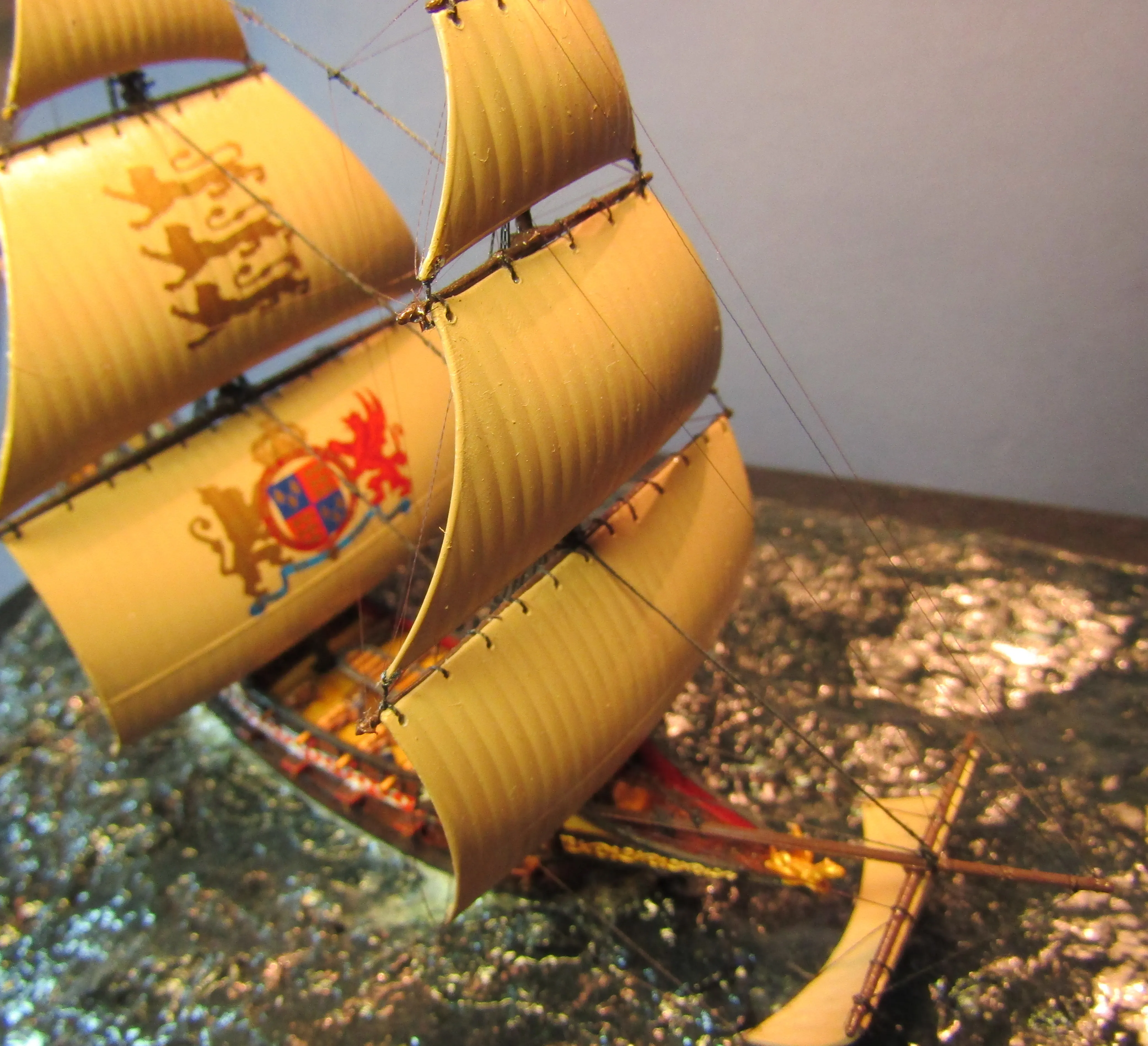Модель корабля HMS “Revenge” 1577 - Верфь на Столе