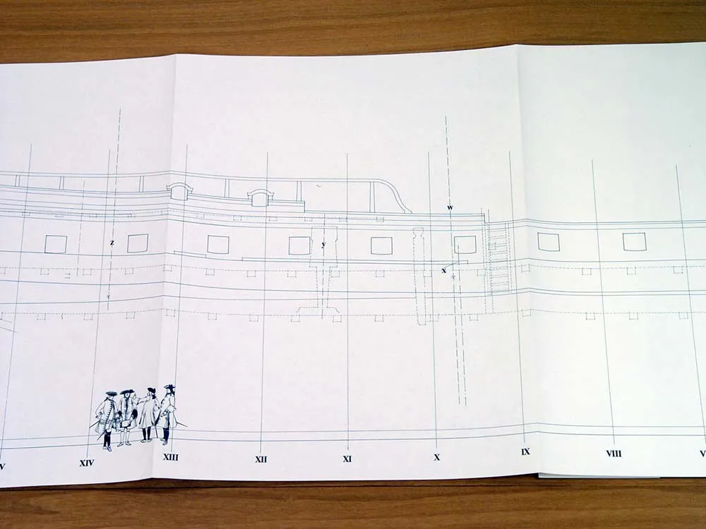 La Renommee, 1744 + чертежи La Renommee, 1744 + чертежи