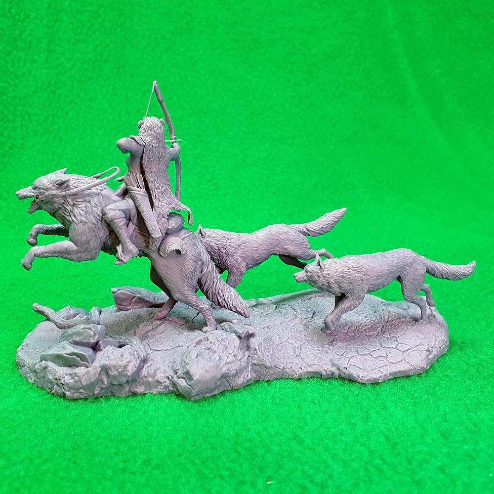 Миниатюра "Василиса на волке" Миниатюра "Василиса на волке"