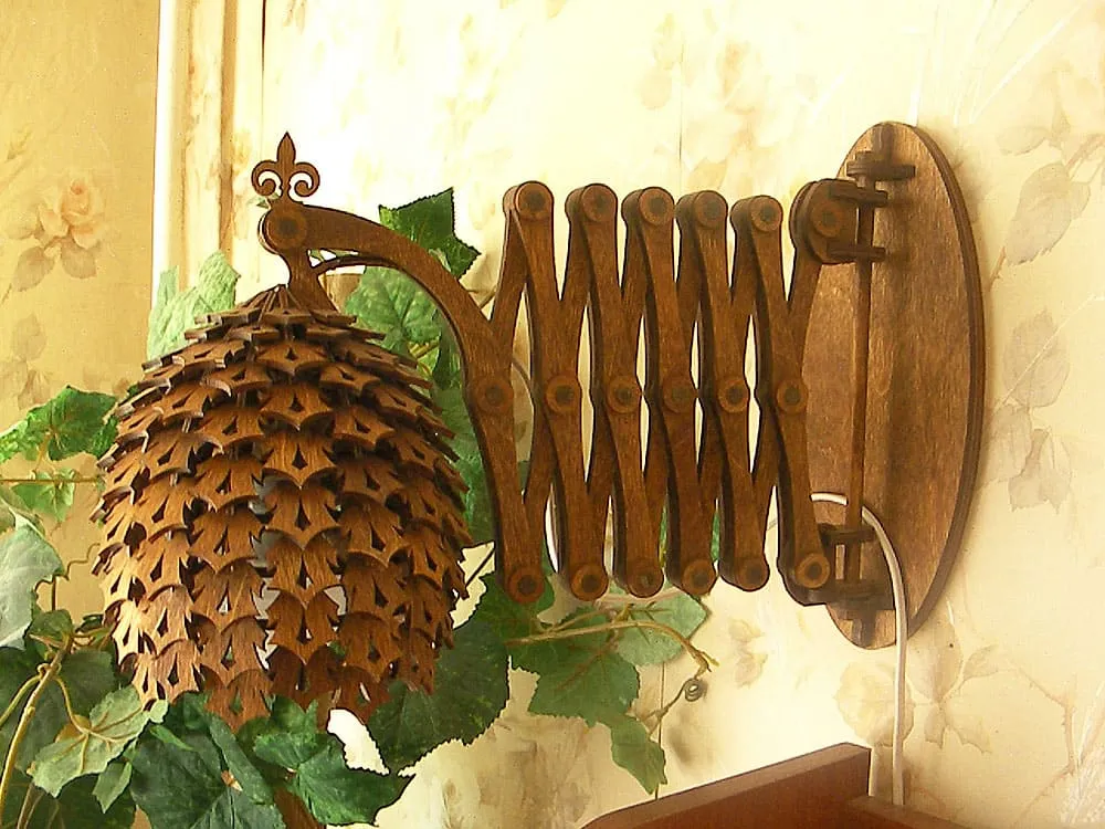 Настенный светильник, сборная конструкция