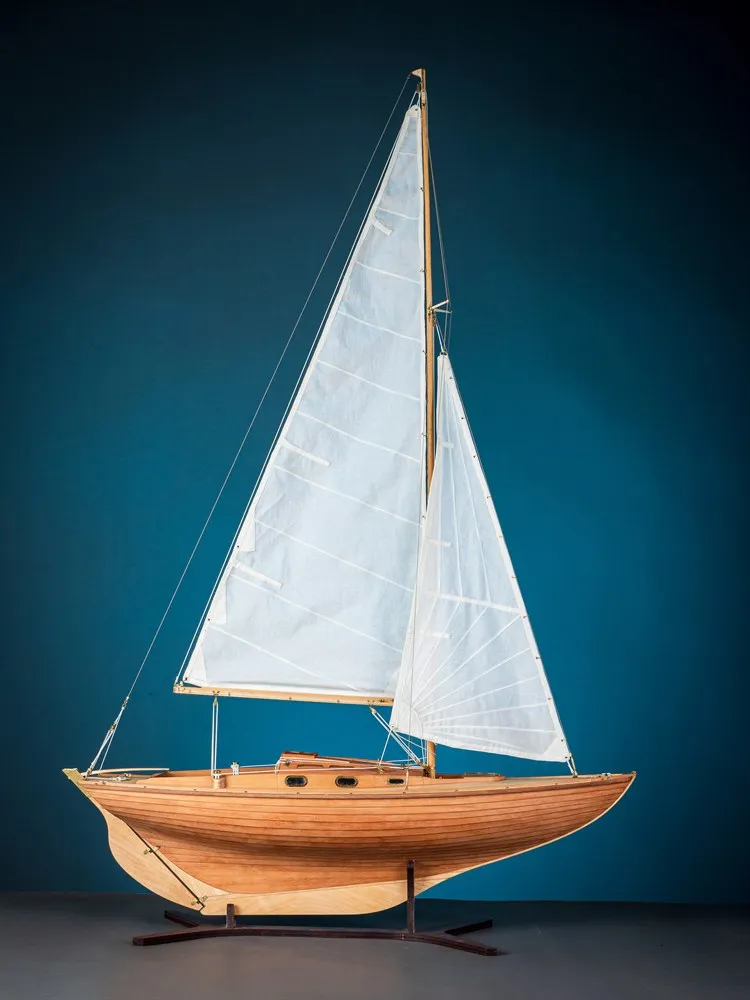 Модель Яхта Folkboat, комплектация Продвинутая Модель Яхта Folkboat, комплектация Продвинутая