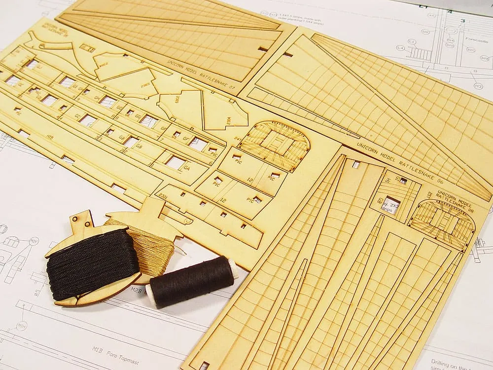 модель корабля для сборки Rattlesnake модель корабля для сборки Rattlesnake