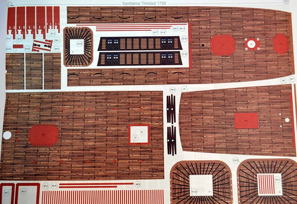 Santisima Trinidad бумажная модель Santisima Trinidad бумажная модель