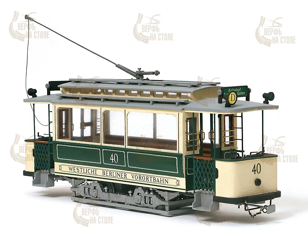 модель трамвая Модель трамвая BERLIN