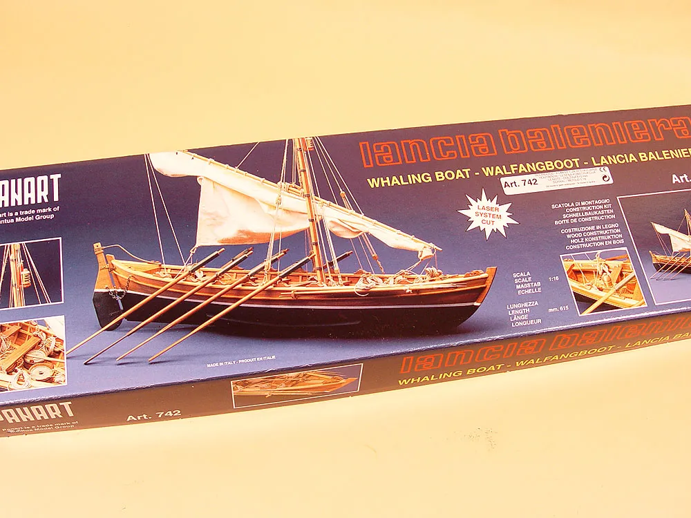 Модель корабля своими руками English Whaleboat