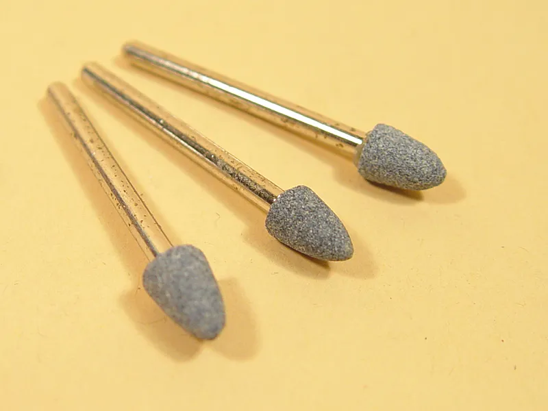 Насадка шлифовальная, карбид кремния, пуля,  6х10 мм, 3 шт JAS