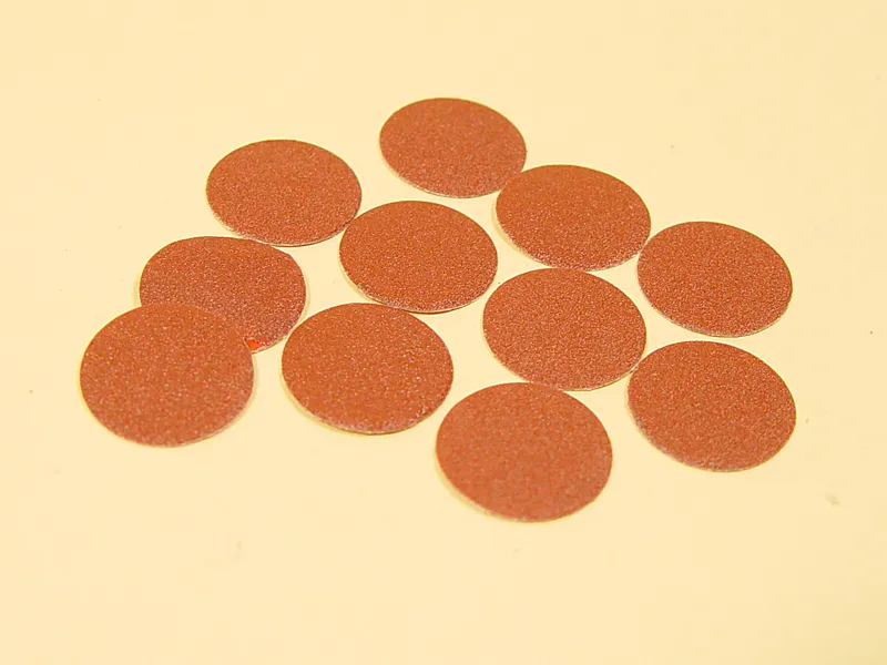 Диск наждачный грубый, 20 мм, зерно 80, 10 шт JAS