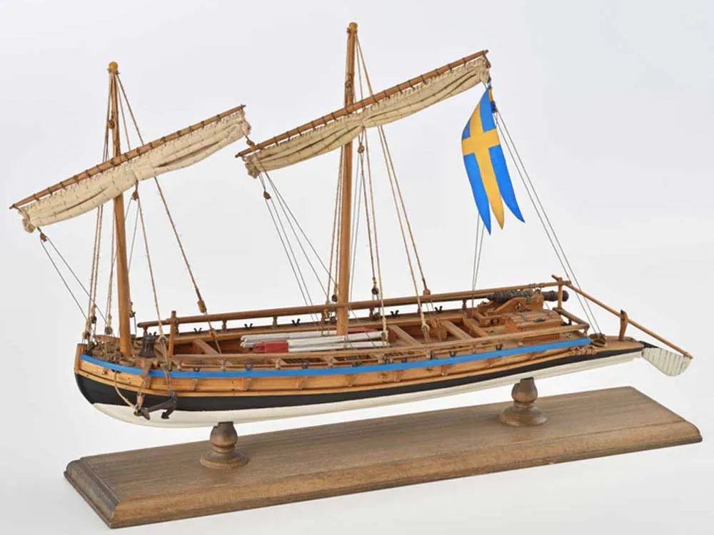 модель корабля Cannoniera svedese 1775