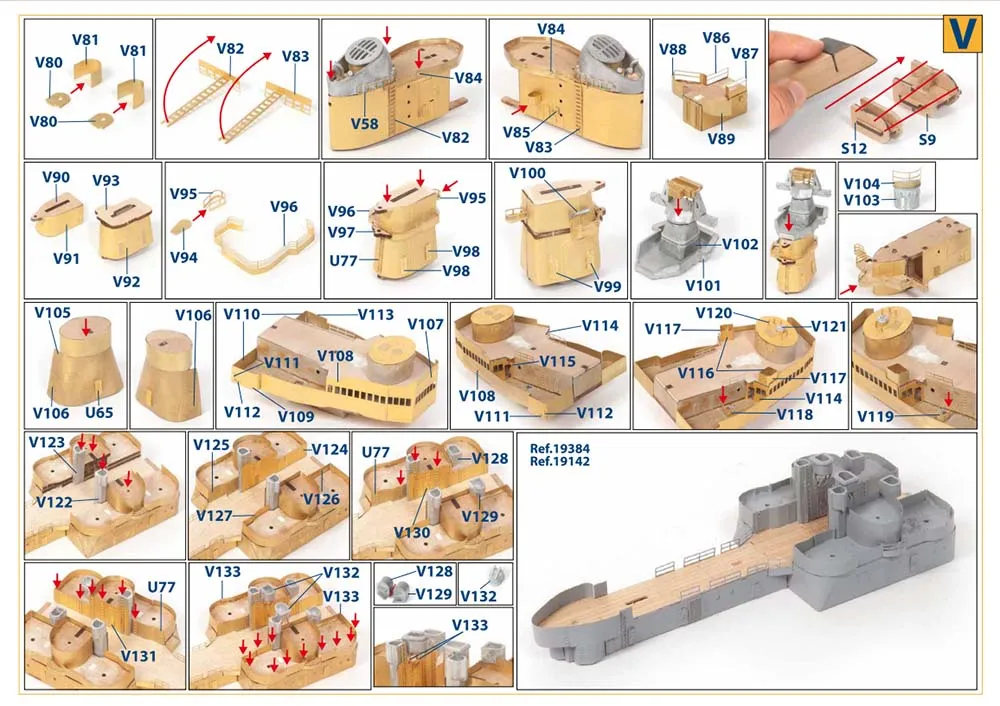 модель корабля своими руками USS Missouri BB-63
