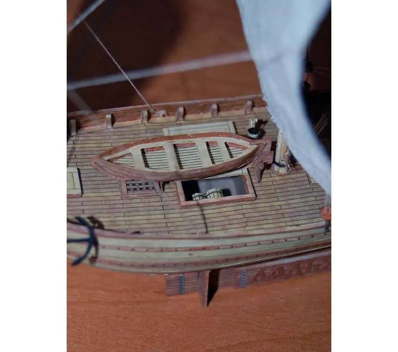 Модель из бумаги Поморская Ладья "Св. Николай"