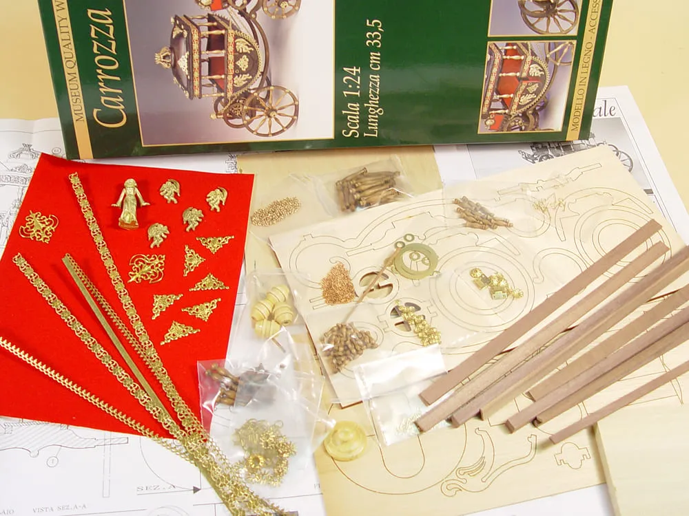 Сборная модель Королевская карета