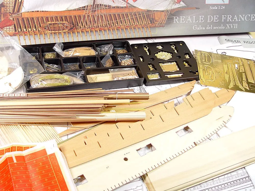 деревянная модель корабля Reale De France деревянная модель корабля Reale De France