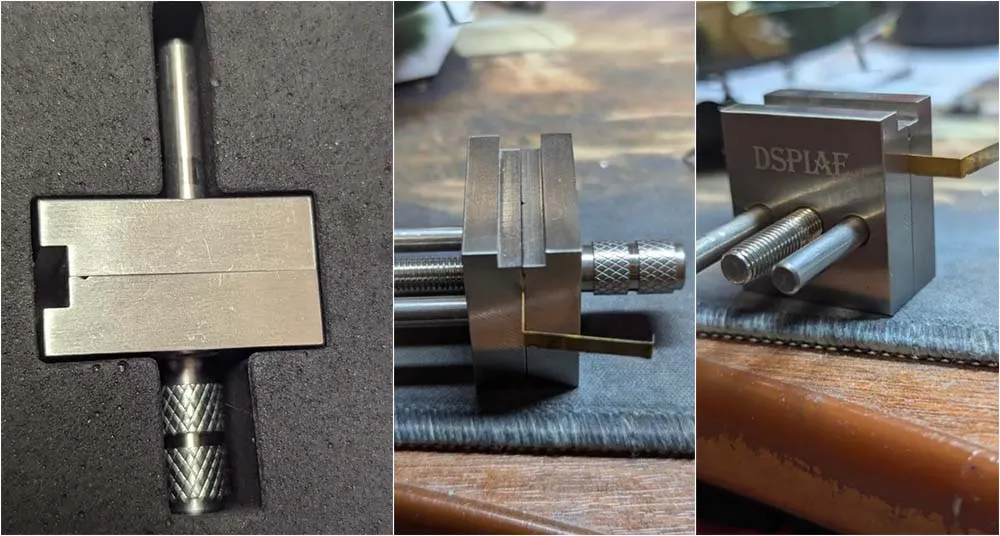 Ручные минитиски из нержавеющей стали, 25 мм