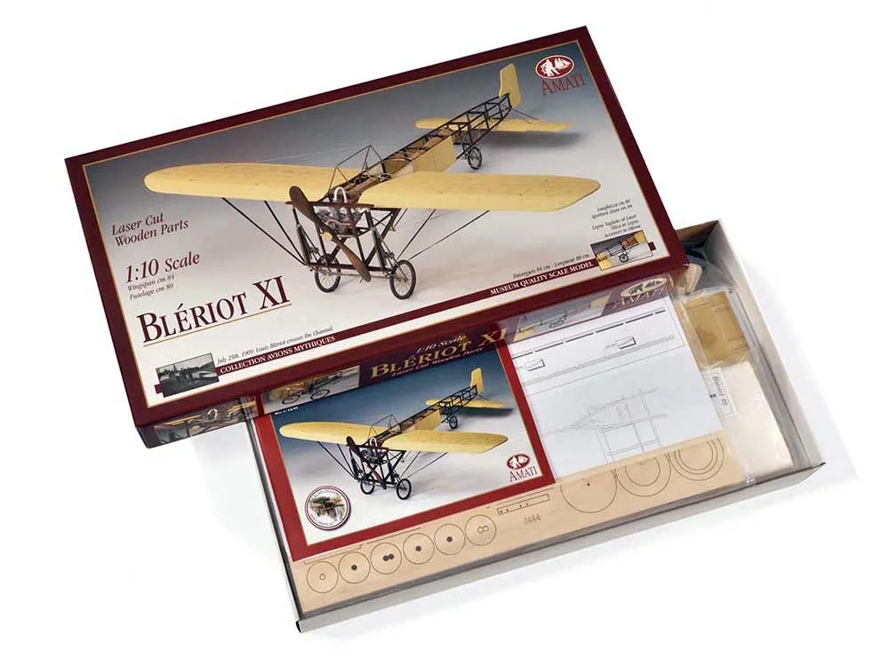 Моноплан Bleriot XI + (Стартовый набор инструментов) Моноплан Bleriot XI + (Стартовый набор инструментов)