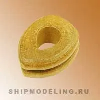 Штаг-блок, самшит, 10 мм, 2 шт