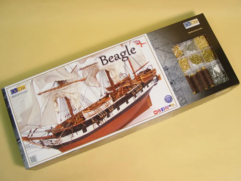 модель корабля своими руками HMS Beagle