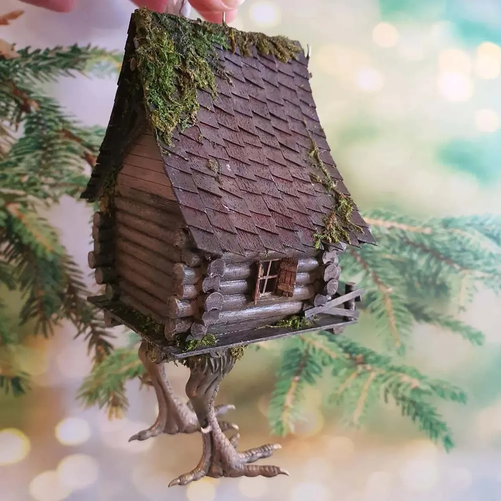 Ёлочная игрушка Избушка на курьих ножках, 140 деталей Ёлочная игрушка Избушка на курьих ножках, 140 деталей