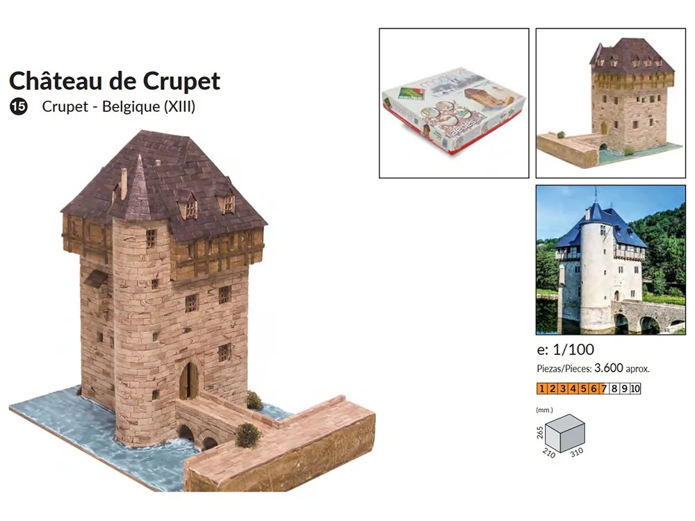 керамический конструктор купить Замок De Crupet керамический конструктор купить Замок De Crupet