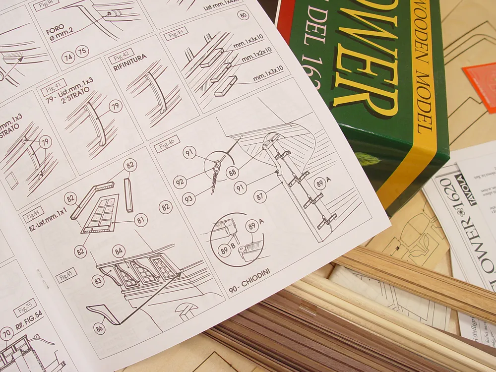 Английский галеон Mayflower + (Полный набор инструментов, клея и краски) Английский галеон Mayflower + (Полный набор инструментов, клея и краски)