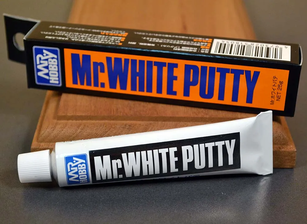 Шпаклевка P-118 Mr White putty, белая, 25 гр