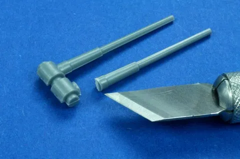 Точеные стволы для линкоров HMS King George V и пр., 10 шт Точеные стволы для линкоров HMS King George V и пр., 10 шт