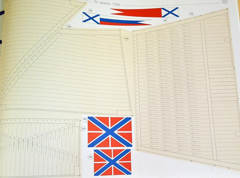 Модель из картона линейный корабль "Трёх Иерархов" Модель из картона линейный корабль "Трёх Иерархов"