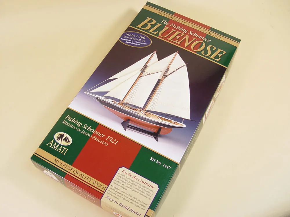 модель корабля Bluenose