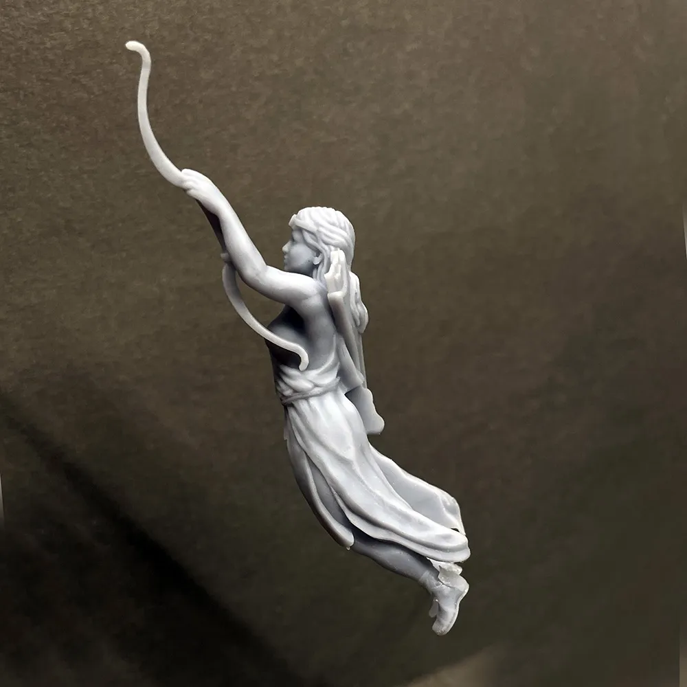 Носовая фигура Диана, пластик, 55 мм, масштаб 1:64