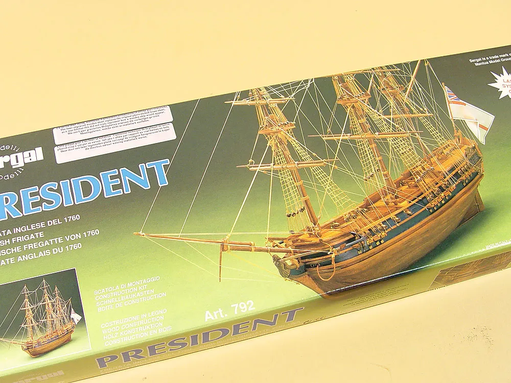 Фрегат President (Новая версия) + (Стартовый набор инструментов) Фрегат President (Новая версия) + (Стартовый набор инструментов)