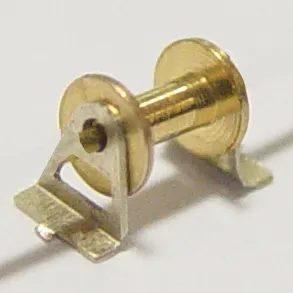 Кабельная катушка, 3х4 мм, латунь, 2 шт