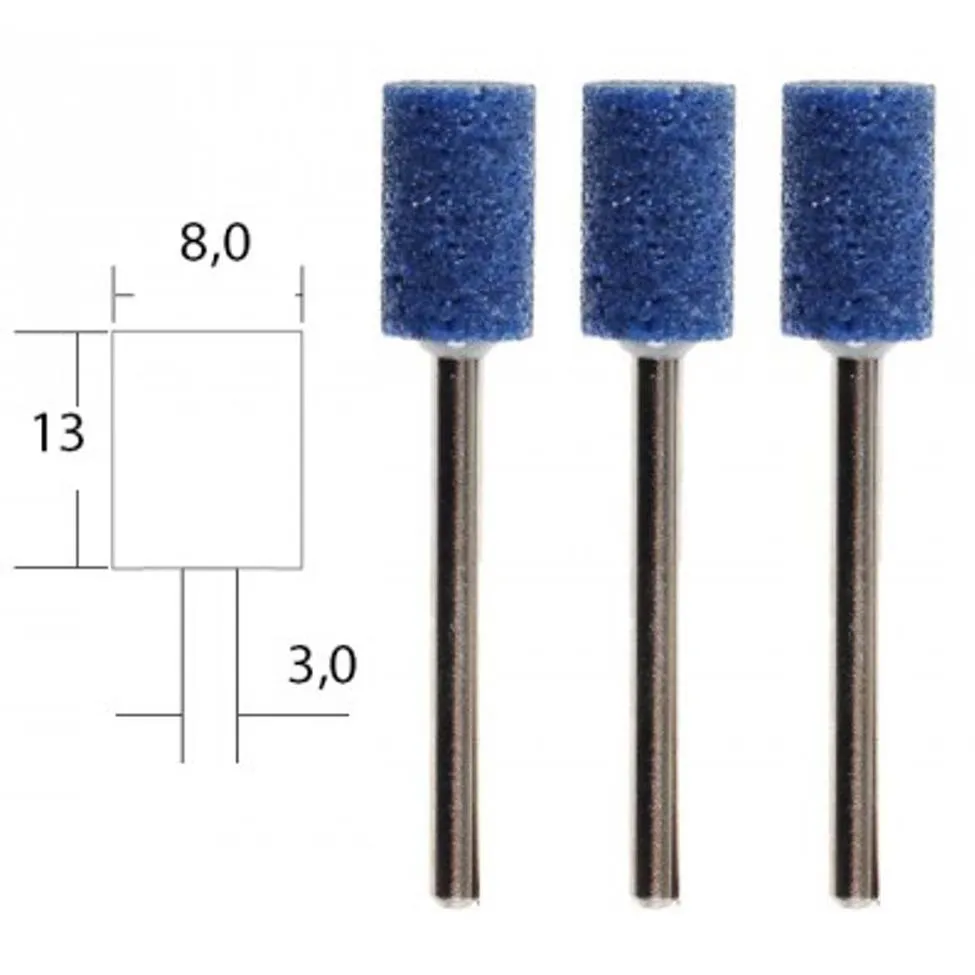 Шлифовальные насадки Proxxon, цилиндр 8 мм, 3 шт Шлифовальные насадки Proxxon, цилиндр 8 мм, 3 шт