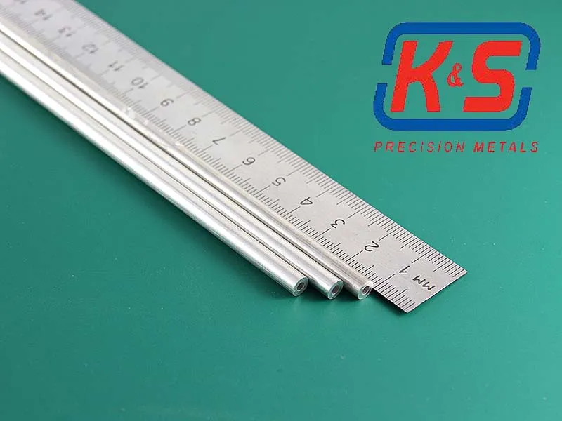 Толстостенная алюминиевая трубка 4,8 мм, 1 шт