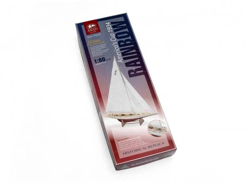 модель корабля Rainbow