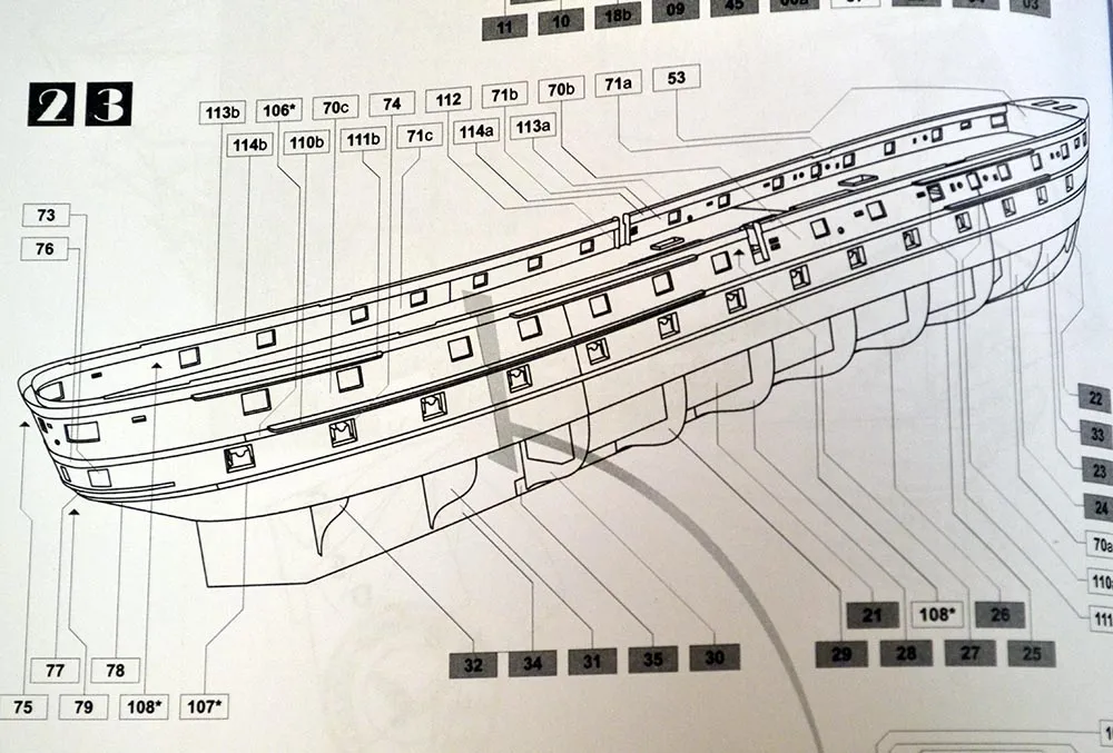 Модель из картона парусно-винтовой фрегат "Олег" Модель из картона парусно-винтовой фрегат "Олег"