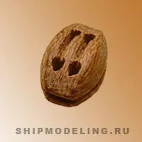 Блок, двушкивный, 4,5х3 мм, 10 шт