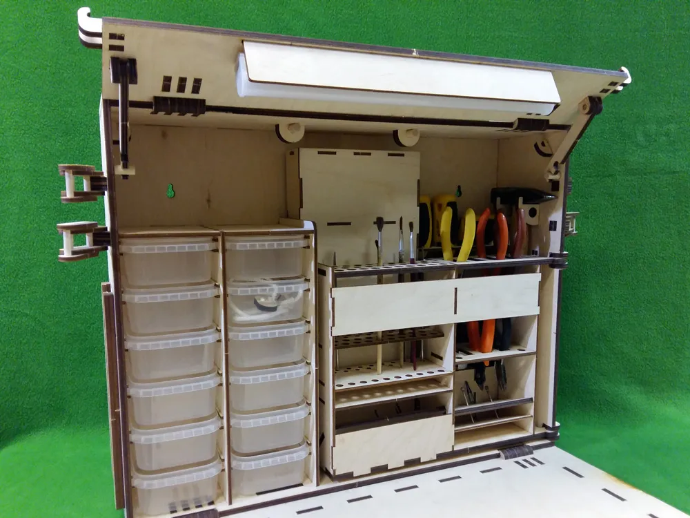 Малое переносное рабочее место без подсветки Малое переносное рабочее место без подсветки