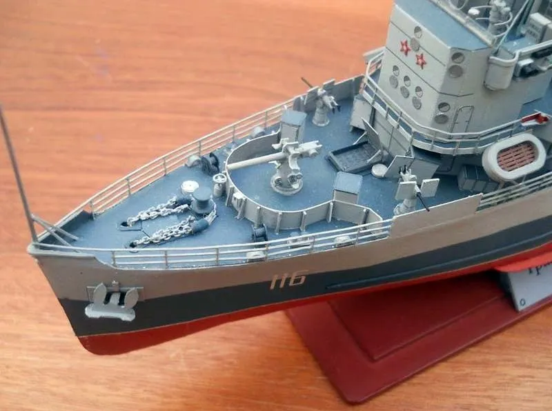 Модель из картона Тральщик Т-116