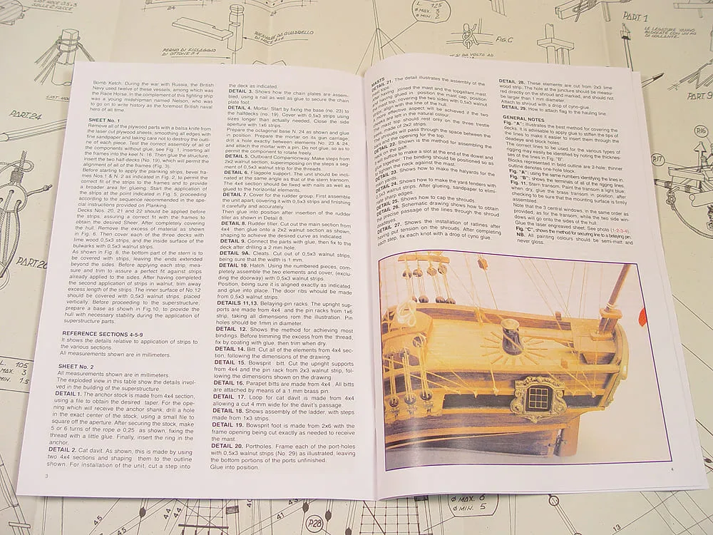 Чертеж корабля Race Horse Чертеж корабля Race Horse