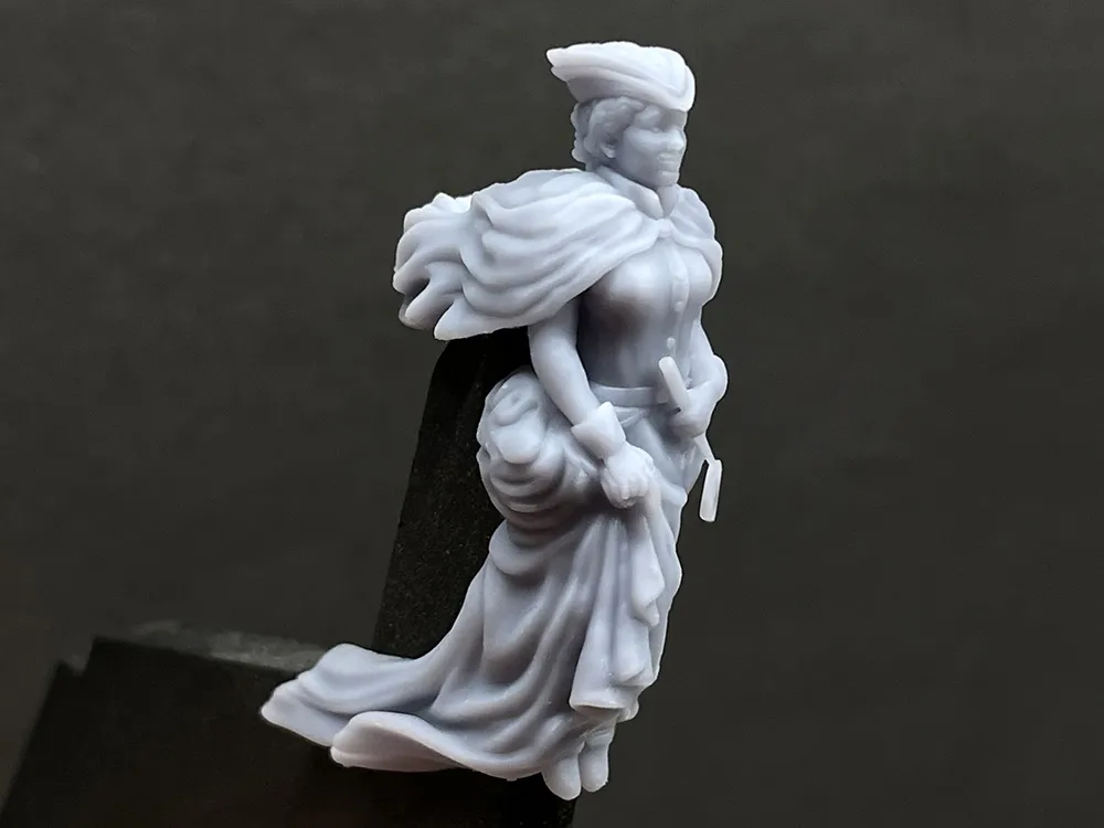 Носовая фигура HMS Bounty, пластик, масштаб 1:48, 42 мм