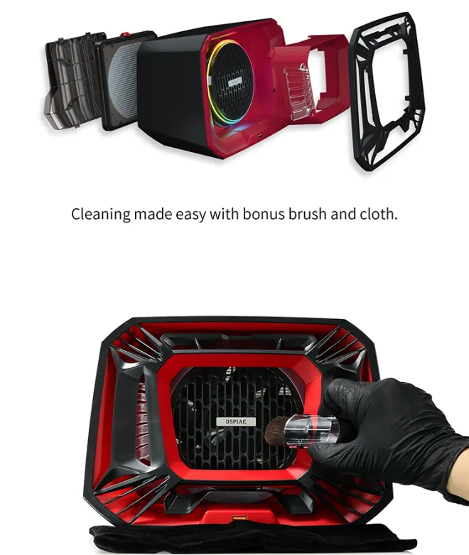 Настольная система пылеудаления Glutton Настольная система пылеудаления Glutton