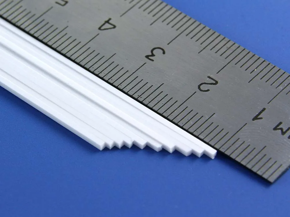 Полоска пластиковая 1,0х1,0 мм, 10 шт/уп.