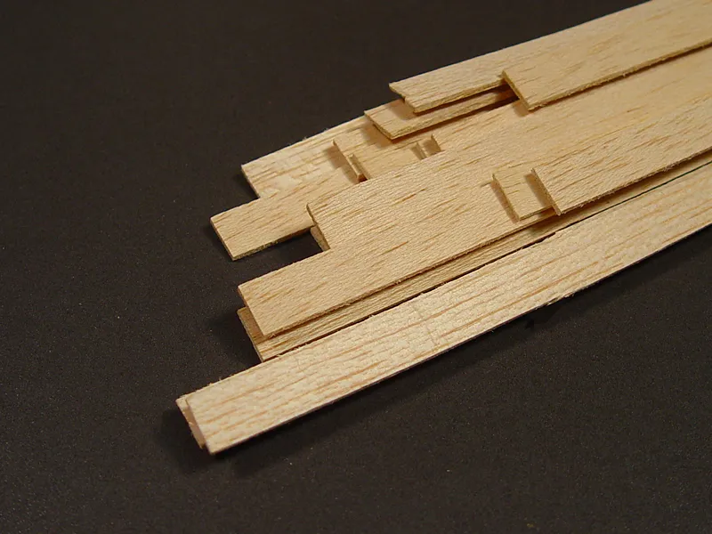 Рейка, 3х10 мм, бальза, 3 шт