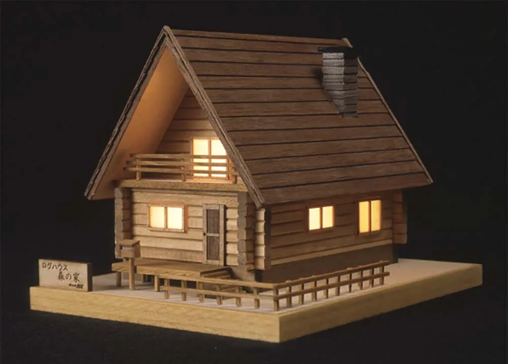 Mori-No-Ie, дом с подсветкой