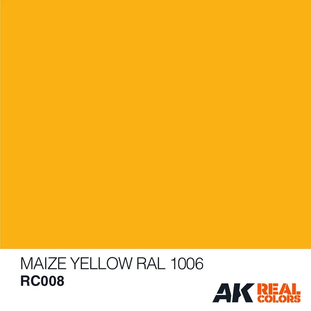 Краска AK Interactive, акриловая Maize Yellow (желтый), 10 мл Краска AK Interactive, акриловая Maize Yellow (желтый), 10 мл